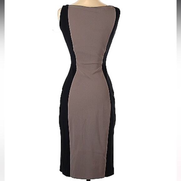 Chiara BoniBody Con Dress Gray Black
